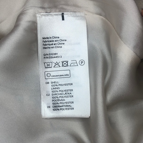 H&M Crane Cream Halter Dress Size 2 - Picture 10 of 10